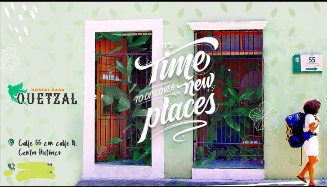 Hostel Casa Quetzal Campeche Extérieur photo